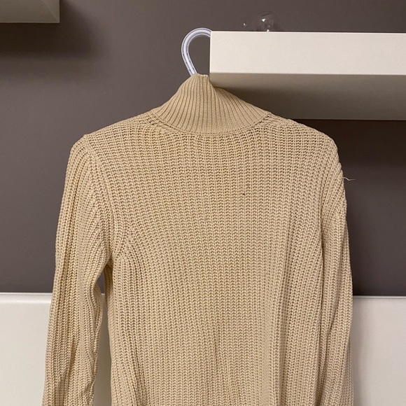 Knitted Mock Neck Sweater - Picture 1 of 3